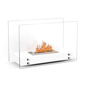 Ottawa modern biopejs til gulvet hvid